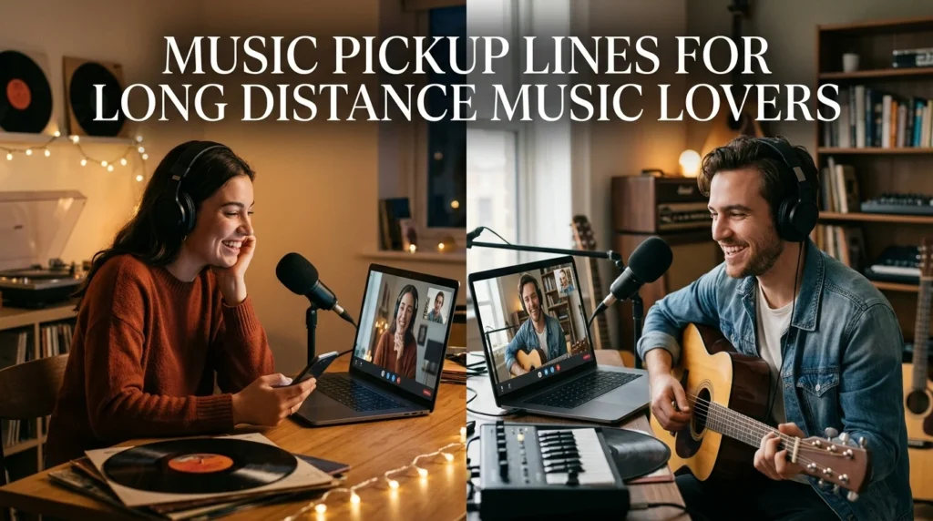 Music Pickup Lines For Long Distance Music Lovers