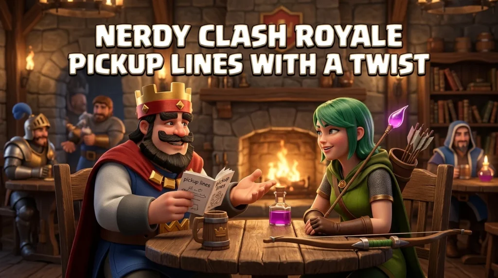 Nerdy Clash Royale Pickup Lines With A Twist