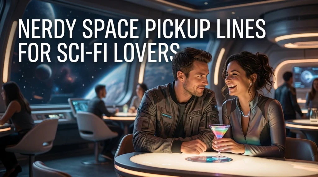 Nerdy Space Pickup Lines For Sci-Fi Lovers