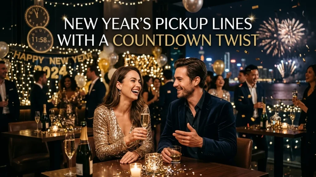 New Years Pickup Lines With A Countdown Twist