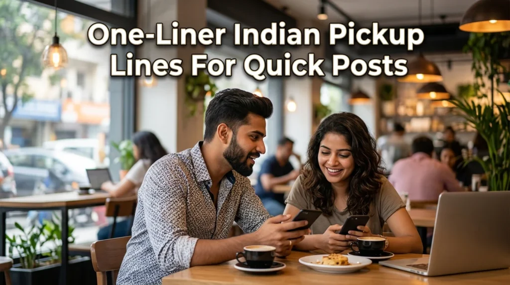 One-Liner Indian Pickup Lines For Quick Posts