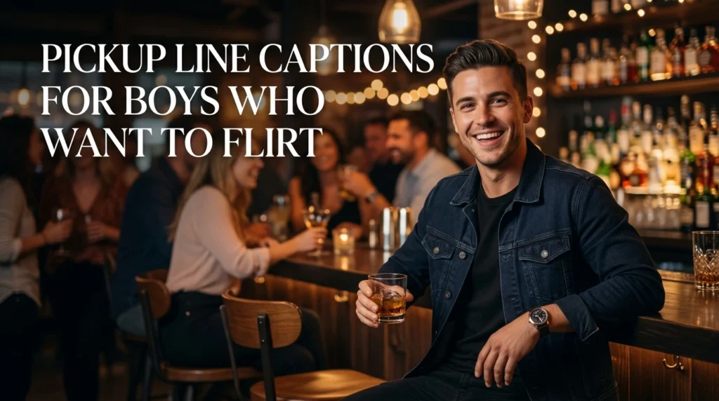 Pickup Line Captions For Boys Who Want To Flirt