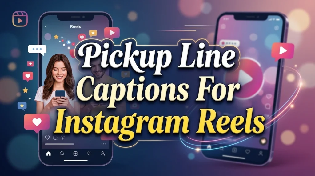 Pickup Line Captions For Instagram Reels