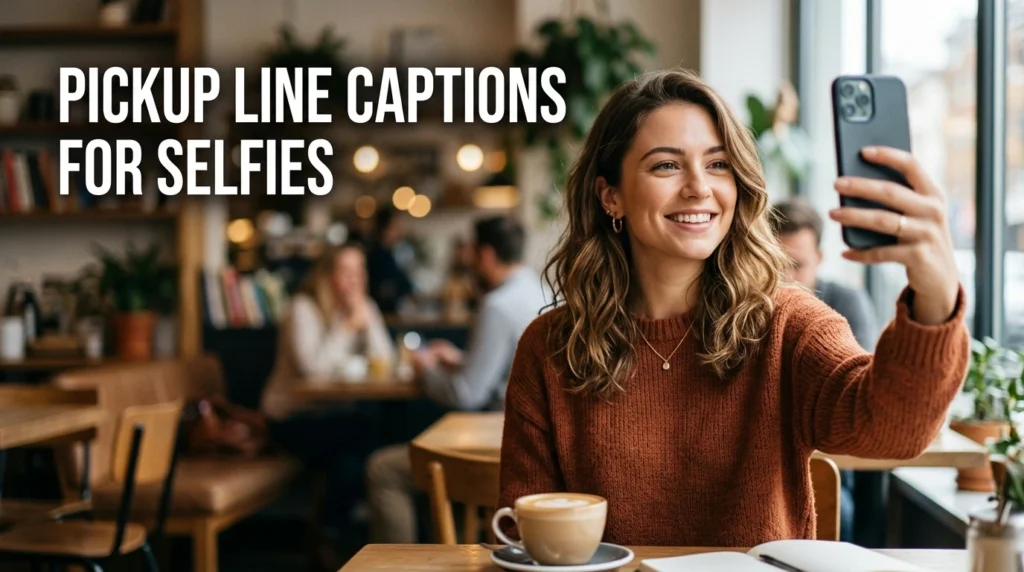 Pickup Line Captions For Selfies