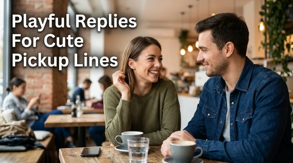 Playful Replies For Cute Pickup Lines