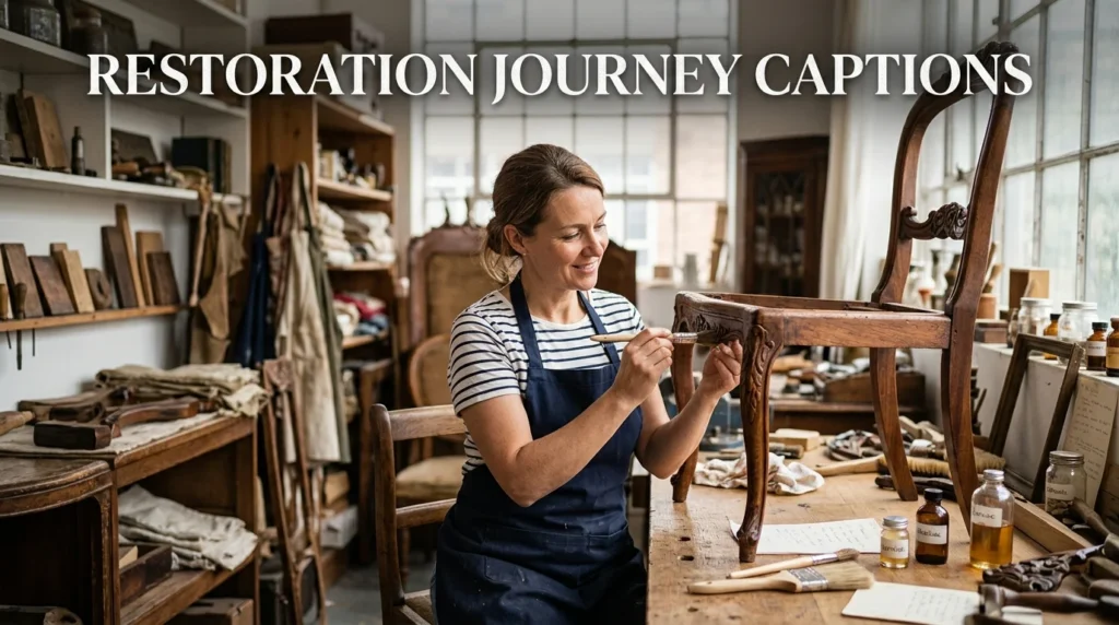 Restoration Journey Captions