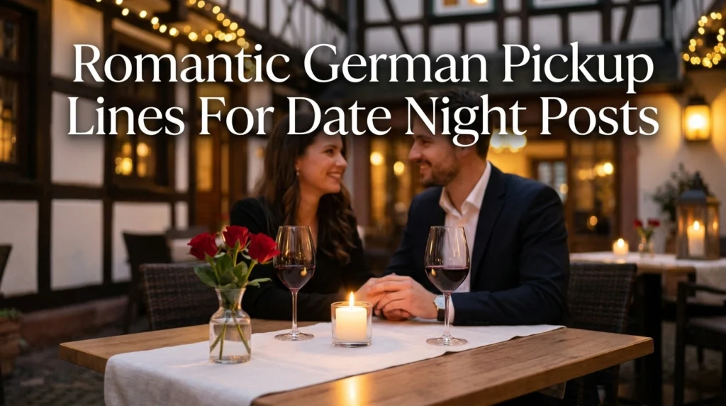 Romantic German Pickup Lines For Date Night Posts