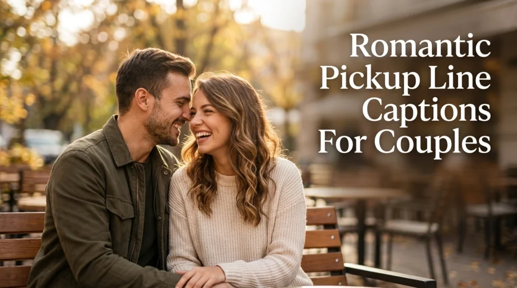 Romantic Pickup Line Captions For Couples