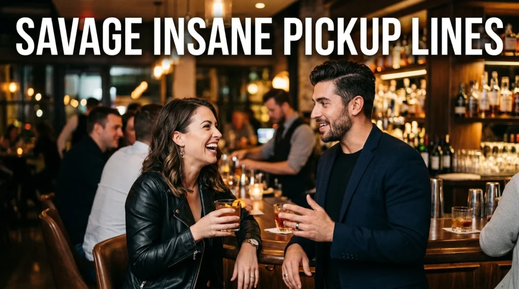 Savage Insane Pickup Lines