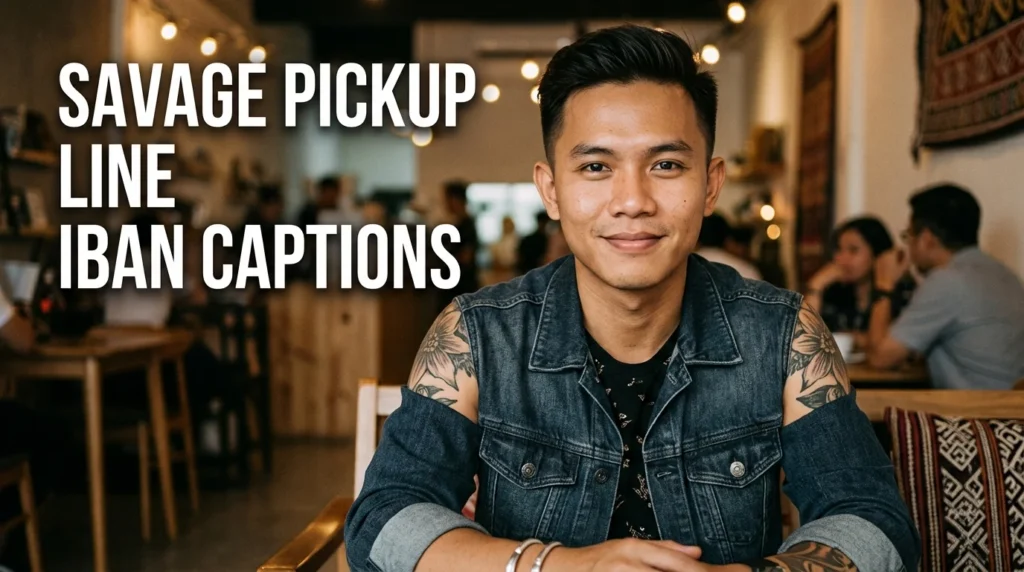 Savage Pickup Line Iban Captions