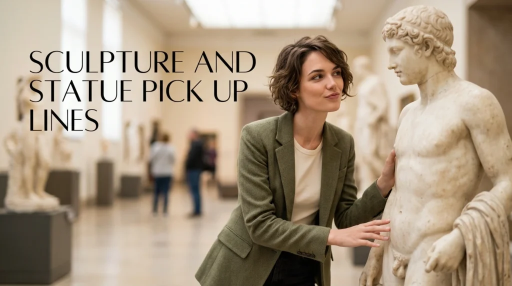Sculpture And Statue Pick Up Lines
