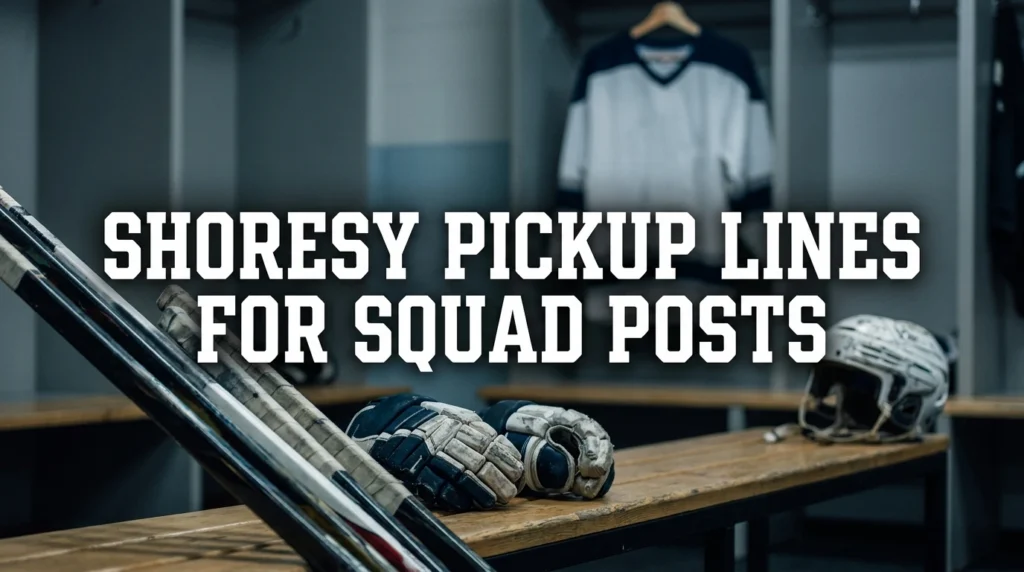 Shoresy Pickup Lines For Squad Posts