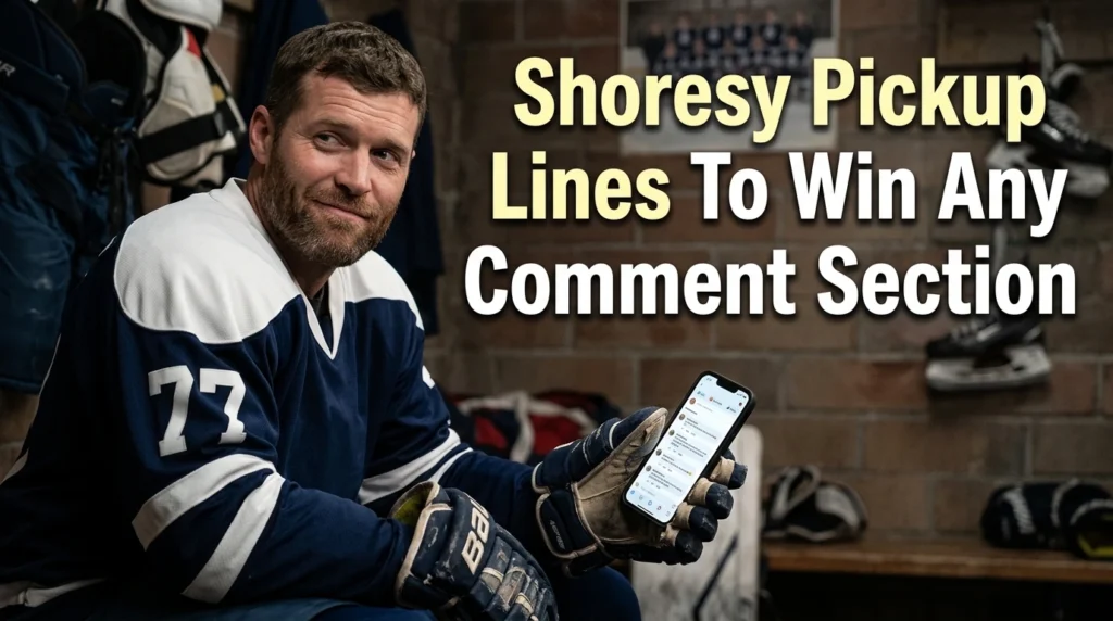 Shoresy Pickup Lines To Win Any Comment Section