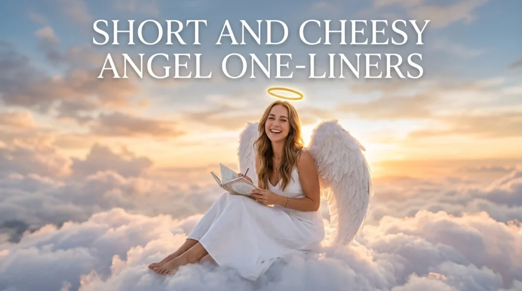 Short And Cheesy Angel One-Liners