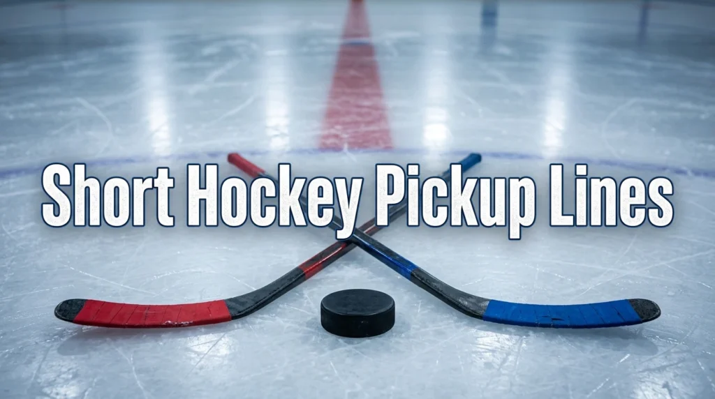Short Hockey Pickup Lines