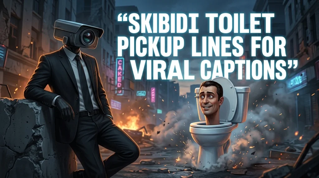 Skibidi Toilet Pickup Lines For Viral Captions