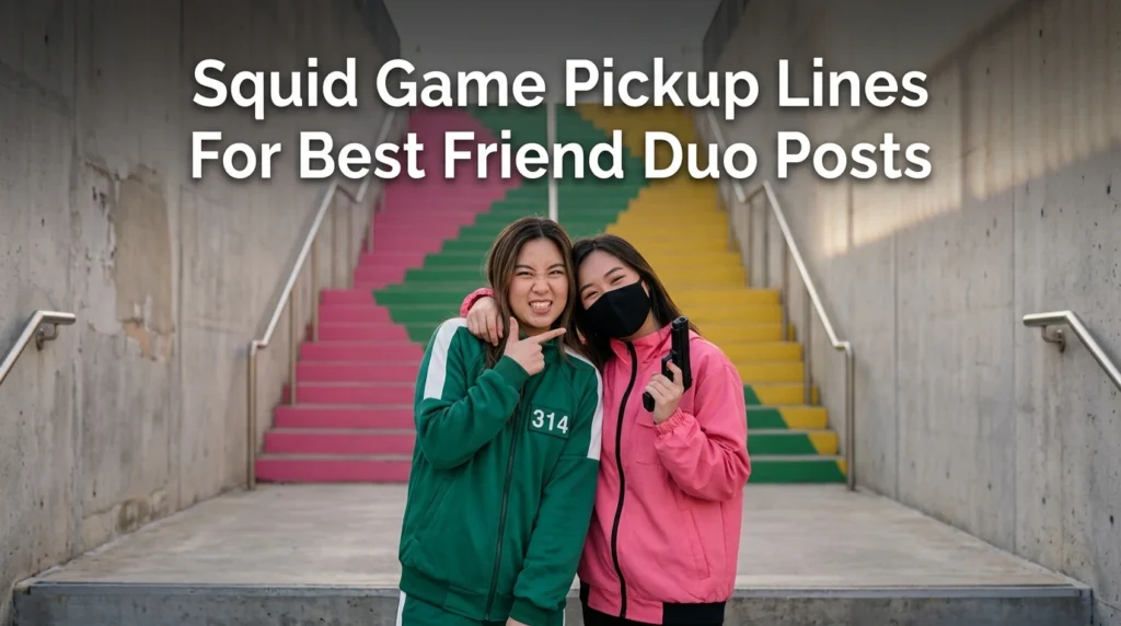 Squid Game Pickup Lines For Best Friend Duo Posts