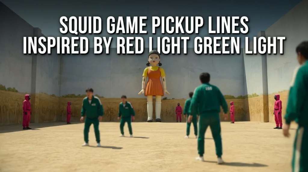 Squid Game Pickup Lines Inspired By Red Light Green Light