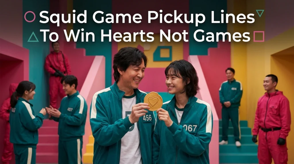 Squid Game Pickup Lines To Win Hearts Not Games
