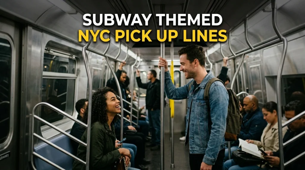 Subway Themed Nyc Pick Up Lines