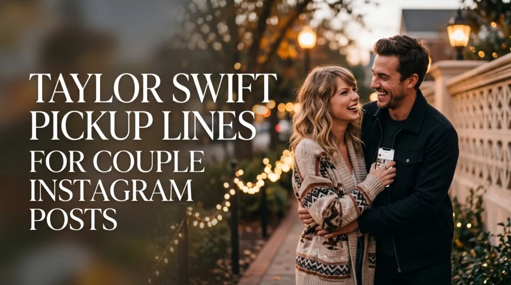 Taylor Swift Pickup Lines For Couple Instagram Posts