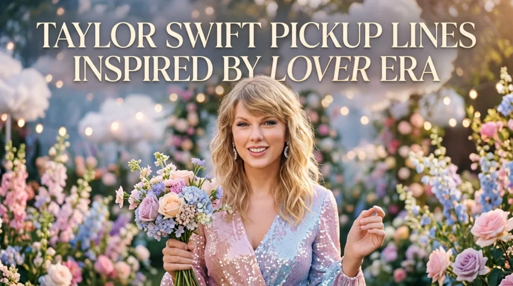 Taylor Swift Pickup Lines Inspired By Lover Era