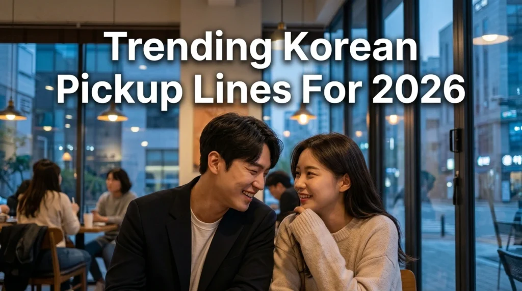 Trending Korean Pickup Lines For 2026