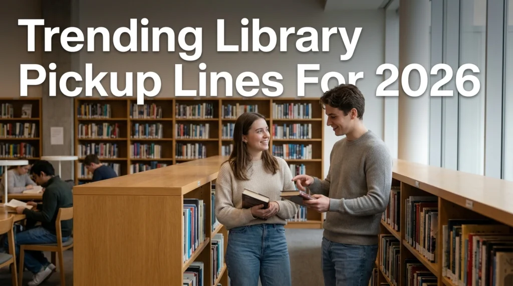 Trending Library Pickup Lines For 2026