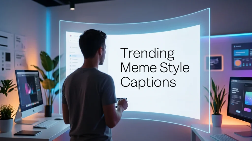 Trending Meme Style Captions