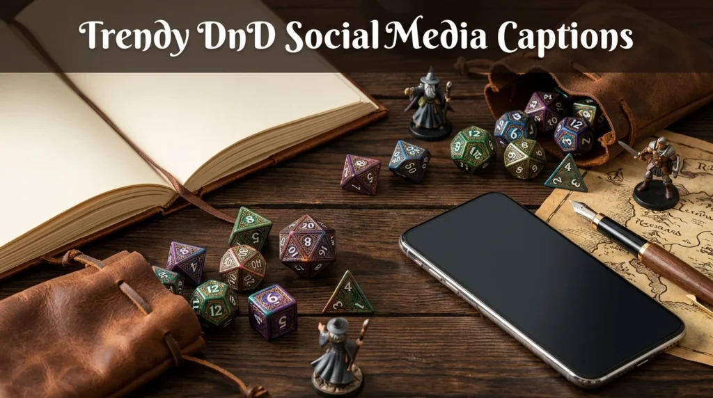 Trendy Dnd Social Media Captions