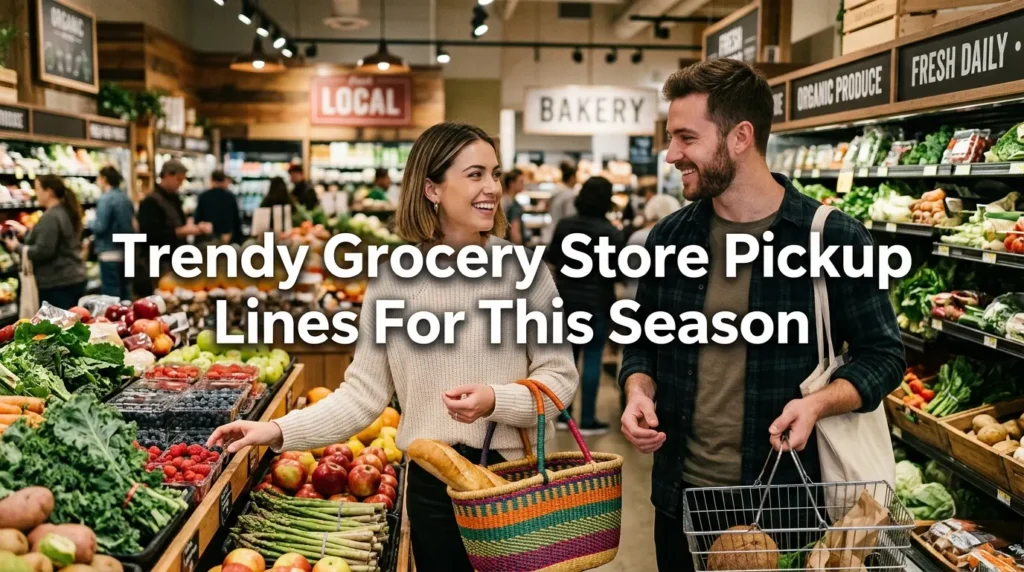 Trendy Grocery Store Pickup Lines For This Season