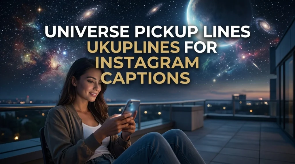 Universe Pickup Lines For Instagram Captions