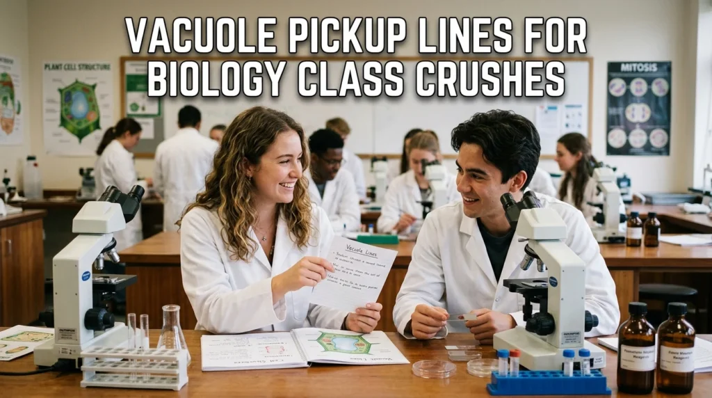 Vacuole Pickup Lines For Biology Class Crushes