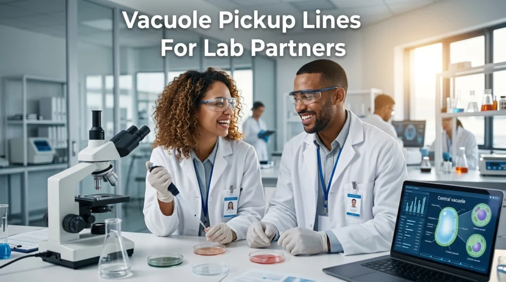Vacuole Pickup Lines For Lab Partners