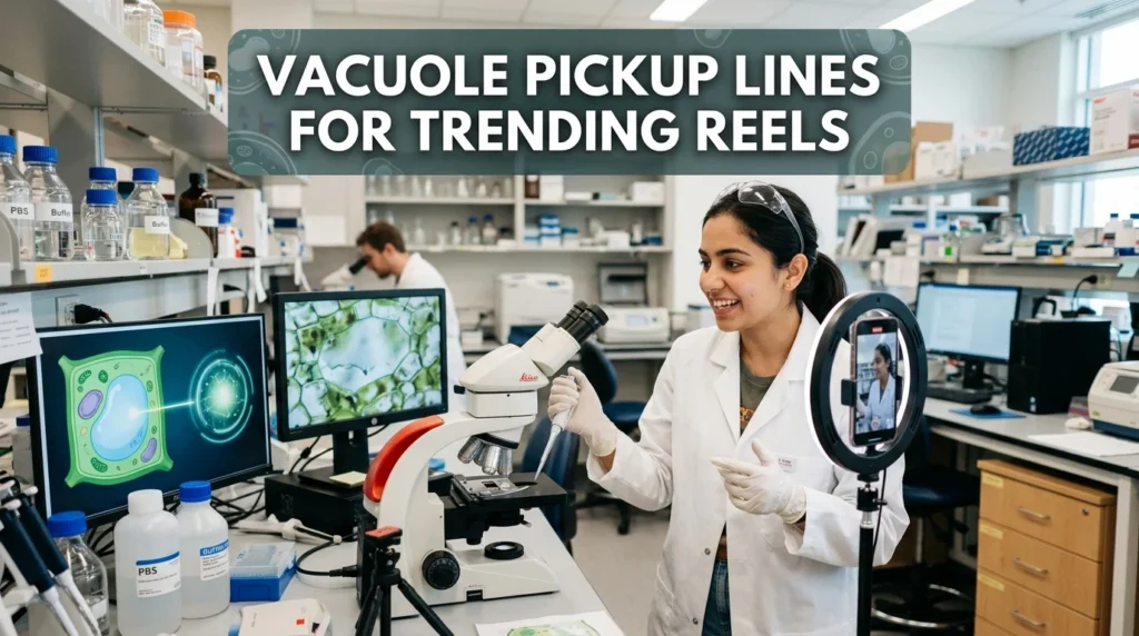 Vacuole Pickup Lines For Trending Reels