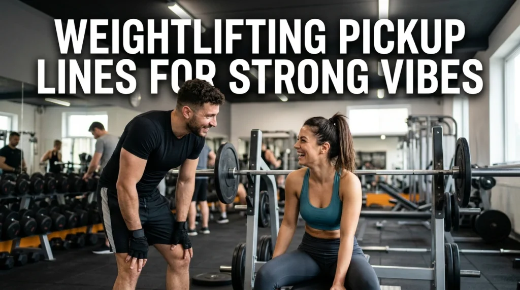 Weightlifting Pickup Lines For Strong Vibes