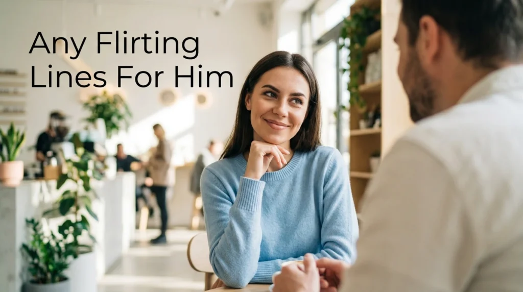 Any Flirting Lines For Him