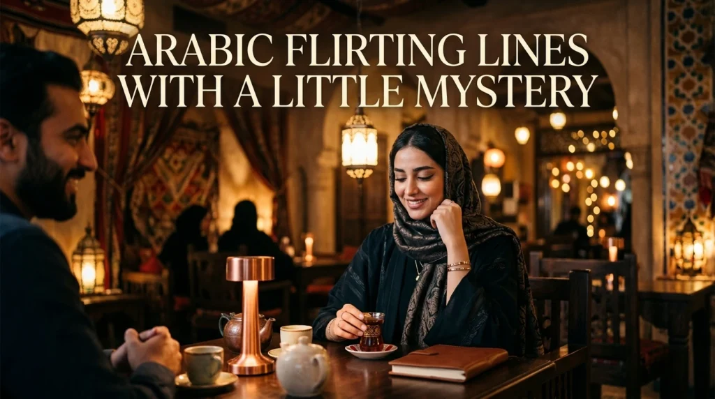 Arabic Flirting Lines With A Little Mystery