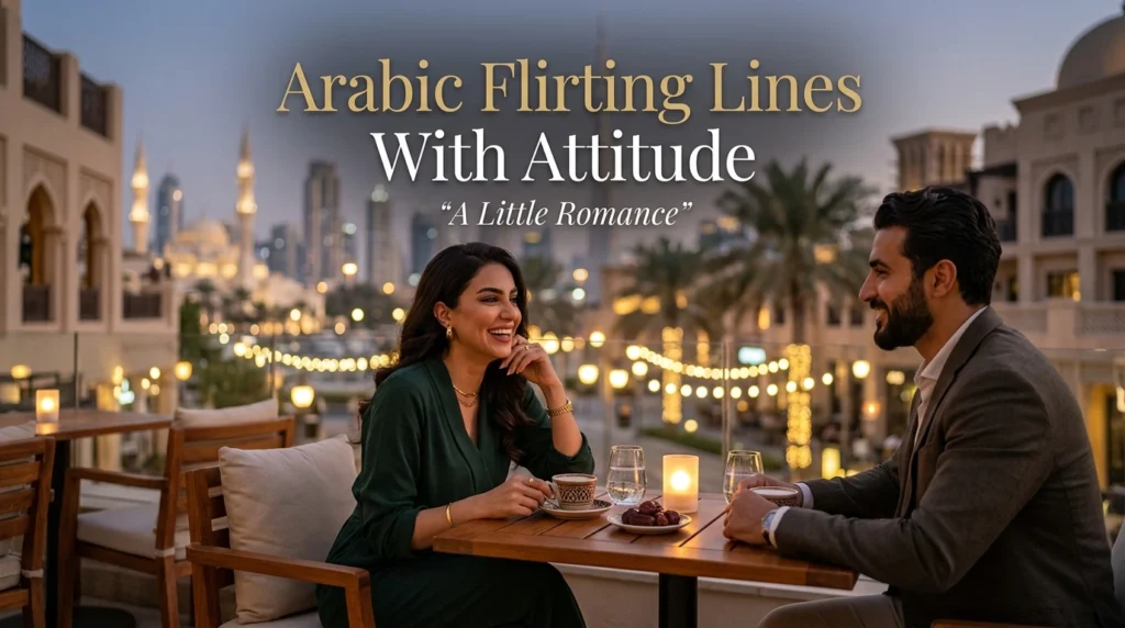 Arabic Flirting Lines With A Little Romance