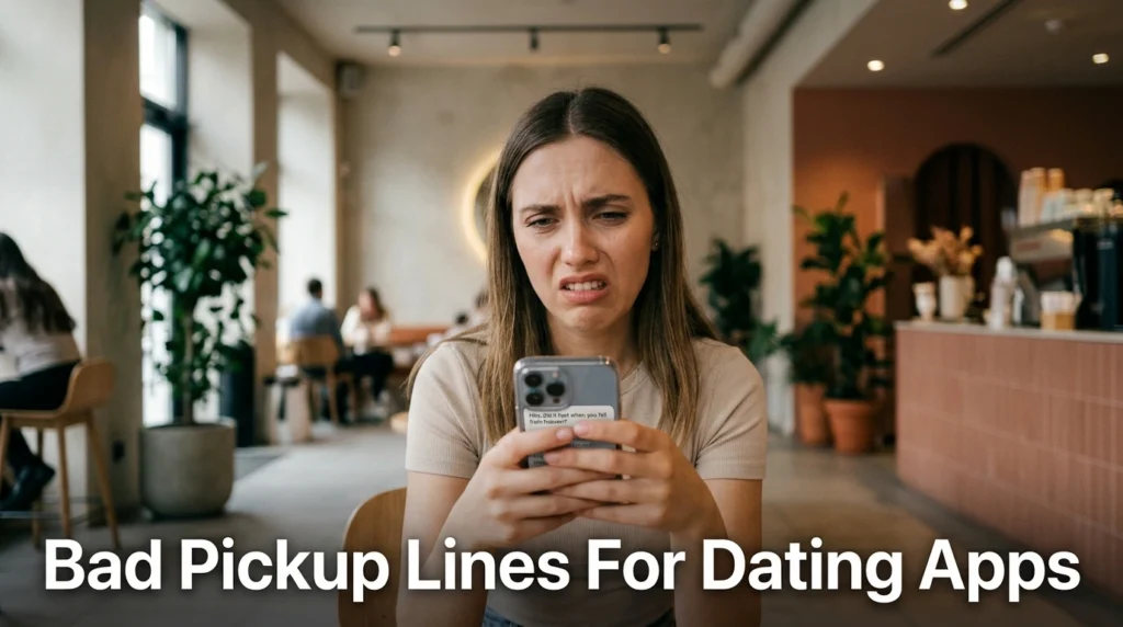 Bad Pickup Lines For Dating Apps