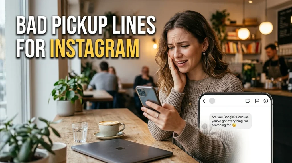 Bad Pickup Lines For Instagram