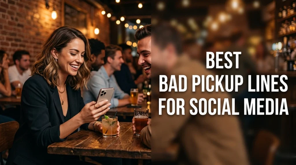 Best Bad Pickup Lines For Social Media
