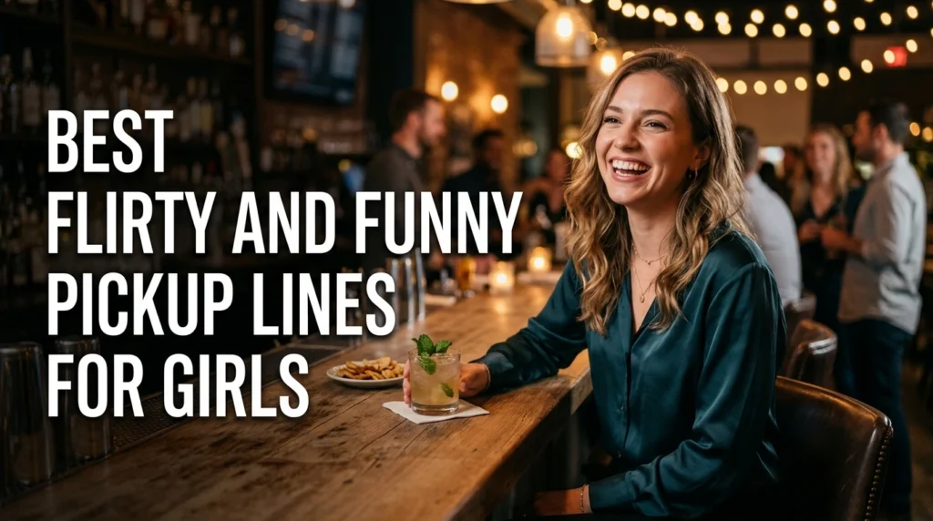 Best Flirty And Funny Pickup Lines For Girls