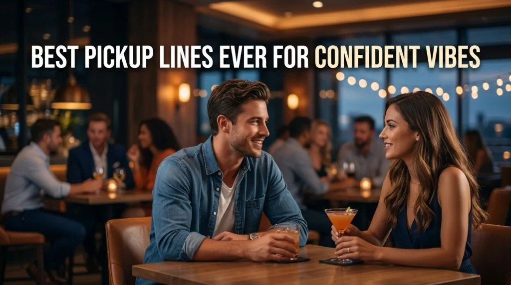 Best Pickup Lines Ever For Confident Vibes