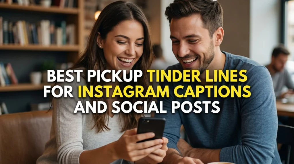 Best Pickup Tinder Lines For Instagram Captions And Social Posts