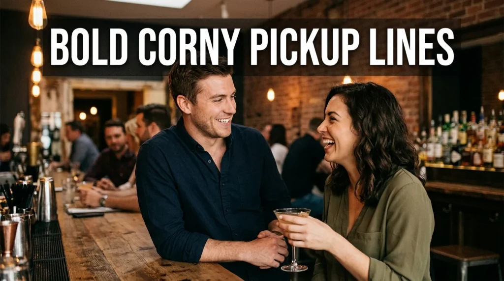 Bold Corny Pickup Lines