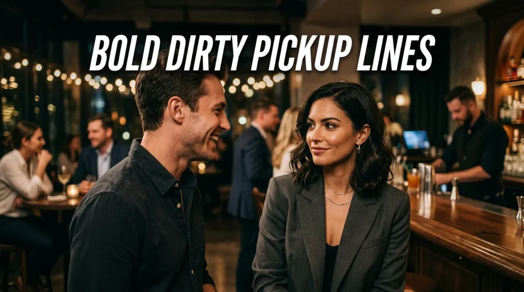 Bold Dirty Pickup Lines