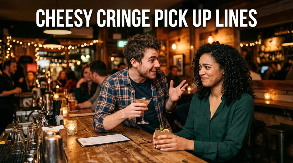 Cheesy Cringe Pick Up Lines