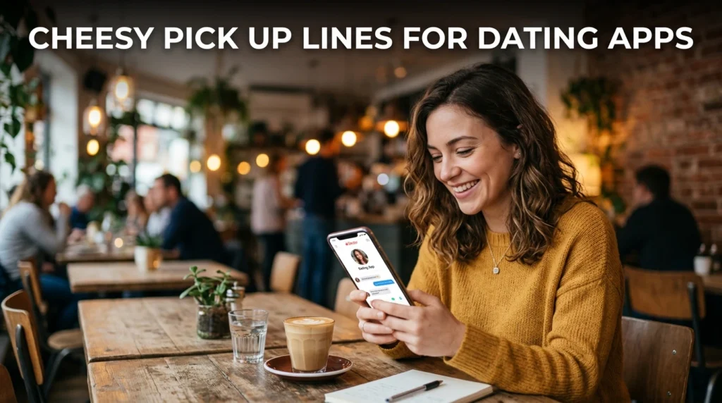 Cheesy Pick Up Lines For Dating Apps