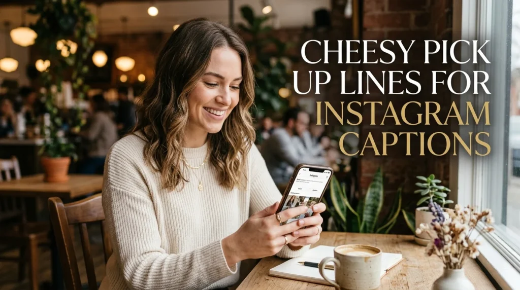 Cheesy Pick Up Lines For Instagram Captions